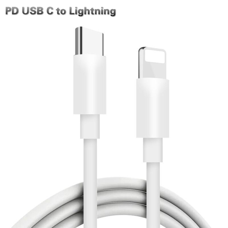 25watt Fast Charging PD With USB C To Lightning Cable For Iphone
